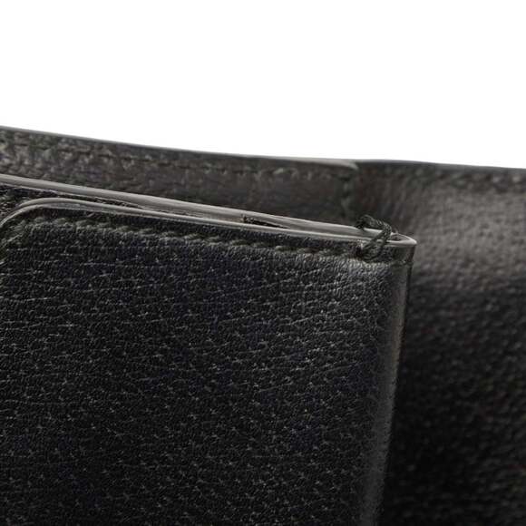 GUCCI Black Leather Shoulder Bag - Picture 8 of 12